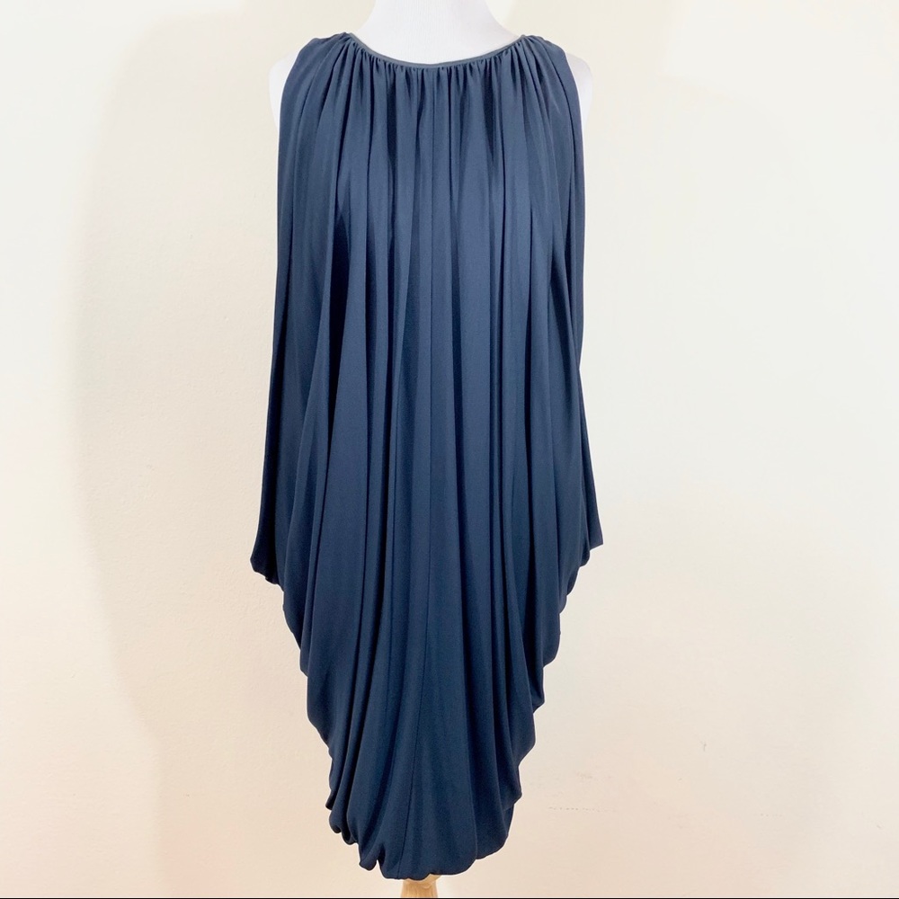 NWT Haute Hippie Blue Draped Dress